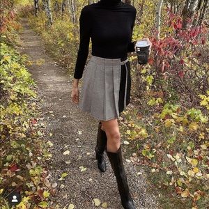 Finley Pleated Wrap skirt